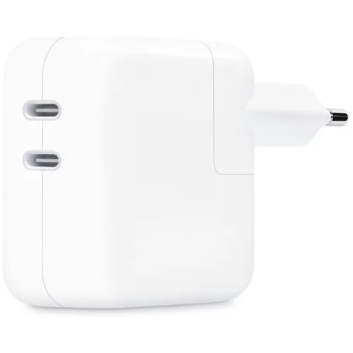 Apple Power mrežni adapter, dvostruki USB-C, 35 W, bijeli (mnwp3zm/a)