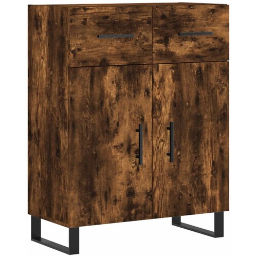 Maison Chic Komoda - Predalnik dimljeni hrast 69,5x34x90 cm inženirski les, (21718512) Cene