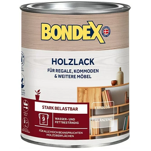 BONDEX Lak za drvo (Bezbojno, Sjaj, 750 ml)