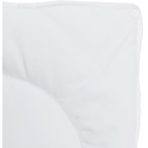 vidaXL 2-u-1 Punionica s jastukom 2 pcs Bijela 155 x 200 cm Mikrofibra Cene