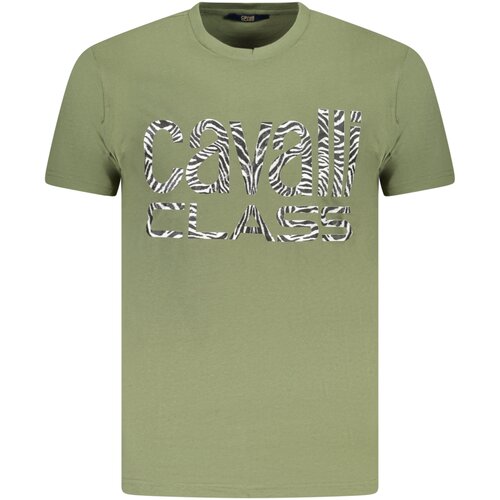 Cavalli Class SHORT SLEEVE T-SHIRT MEN GREEN Cene