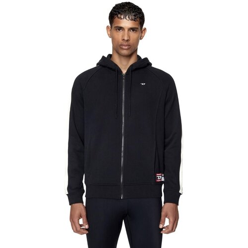 Diesel Sweatshirt - AMST-TRASTEER-HT01 SWEAT-SHIRT black Slike