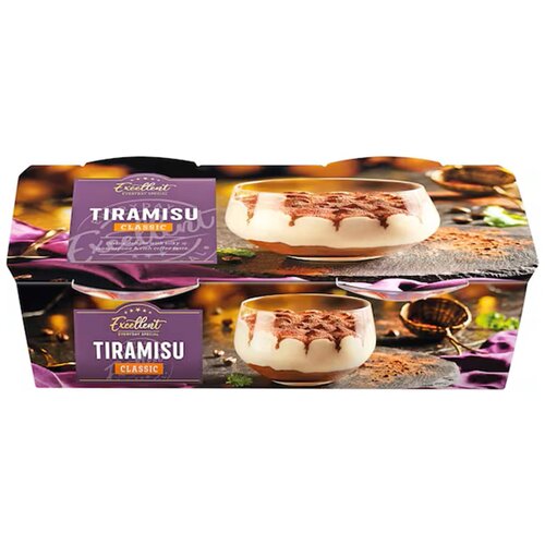 Excellent Tiramisu 2x90g Cene