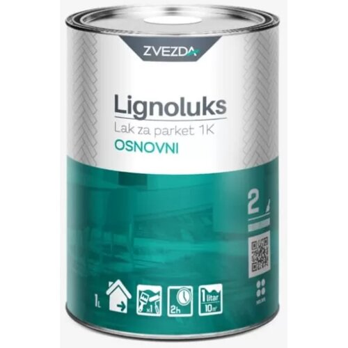 Zvezda Lignoluks Lak za parket 1K osnovni, 1 l Slike