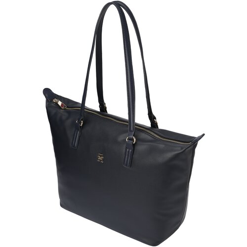 Tommy Hilfiger Shopper torba 'Poppy' tamno plava / zlatna Cene