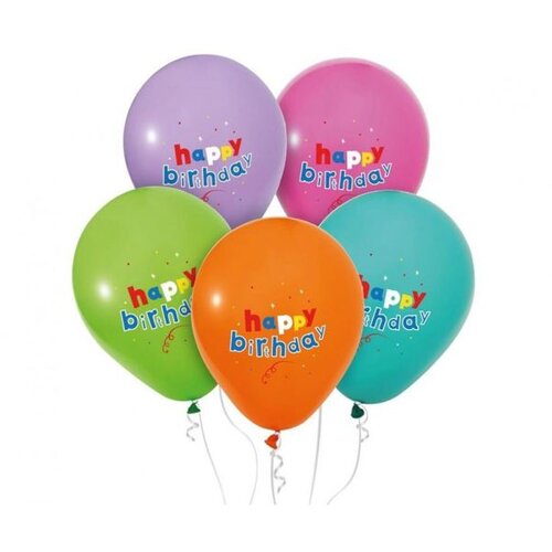  Baloni Happy Birthday 5 kom &amp;ndash; baloni za rođendane Slike