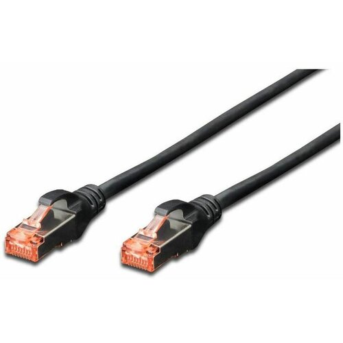 Digitus SFTP CAT.6 patch 0,5m črn DK-1644-005/BL Slike