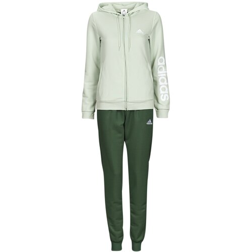 Adidas Ženska trenirka LIN FT Trackuit Zelena Slike