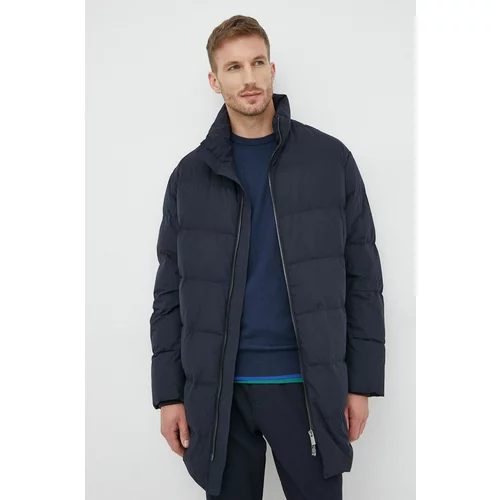 Emporio Armani Pernata jakna za muškarce, boja: tamno plava, za zimu