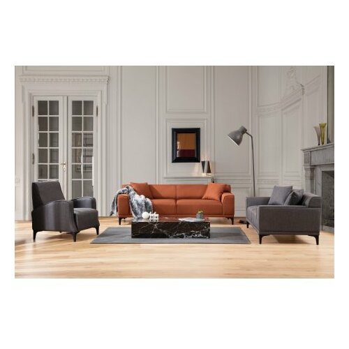 Atelier Del Sofa sofa dvosed petra 2 anthracite Slike