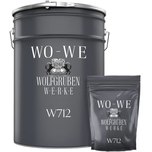 WO-WE boja za keramiku u sjaju W712 - za podne i zidne pločice 5kg ral 7012 basalt grey Cene