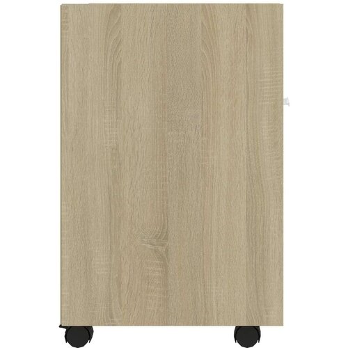  Stranska omarica s kolescki sonoma hrast 33x38x60 cm ive Slike