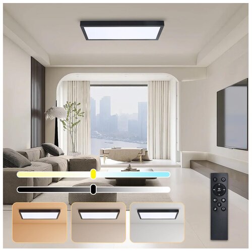  Brilagi - LED prigušiva svetiljka FRAME SMART LED/30W/230V crna IP44 + daljinski upravljač Cene