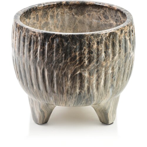 Mondex Neva marmornat cvetlični lonec 20,5Xh18,5cm, (21244592) Cene