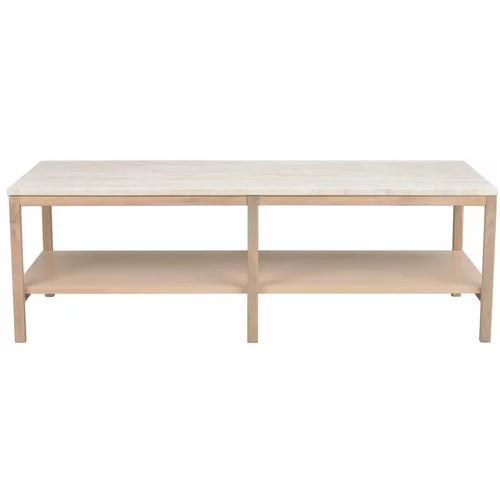 Rowico Bela mizica s ploščo iz kamnine 140x60 cm Orwel - Rowico