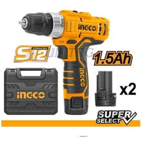 Ingco AKU bu&scaron;ilica/odvijač 12V; 2x1,5Ah Cijene