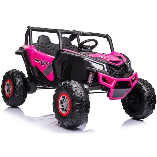 Lean Toys Otro&amp;scaron;ki avto akumulator Buggy UTV-MX 24V 4X4 Roza Slike