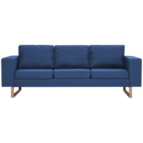 Maison Chic kavč - Sofa - Kanape trosed iz blaga moder, (21726522) Cene