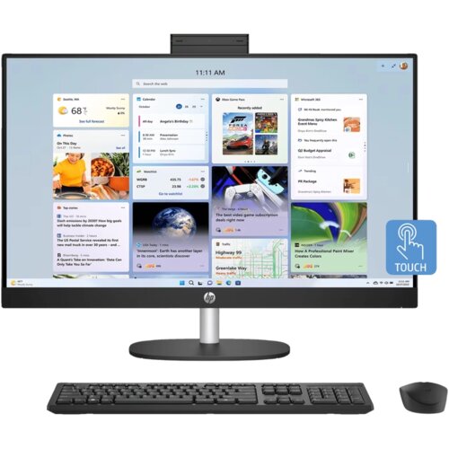 HEWLETT-PACKARD Računalo HP All-in-One 27-cr1003ne | U7 155U | 32GB RAM | Touch / Ultra 7 / RAM 32 GB / SSD Pogon Cijene