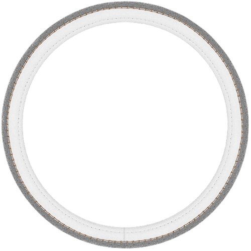 INF Protizdrsna prevleka za volan iz PU usnja - 38 cm - univerzalno prileganje Grey, (22124889) Cene