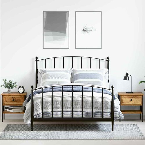  Noćni ormarić s ladicama 2 pcs Staro drvo 40 x 42 x 45 cm Cijene