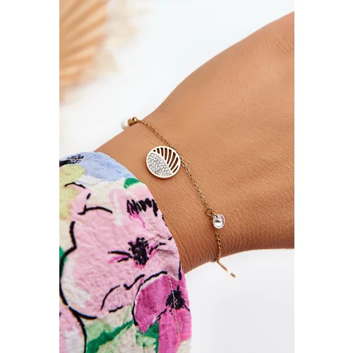 Kesi Ladies bracelet with fashion pendants gold