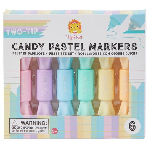 Tiger Tribe Markeri Candy Pastel set od 6 Cijene