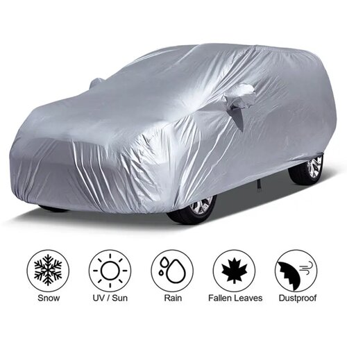  Vodootporna za&scaron;titna cerada za auto sa UV za&scaron;titom - Car Cover XXL(580x175x120CM) Cene