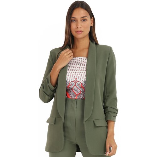 La Modeuse Jakne &amp;amp; Blazerji 21307_P60064 Kaki Slike