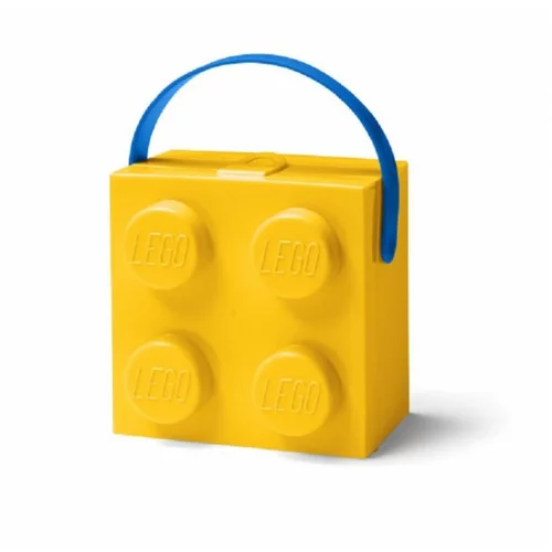 Lego HANDLE BOX Kutija za užinu, žuta, veličina