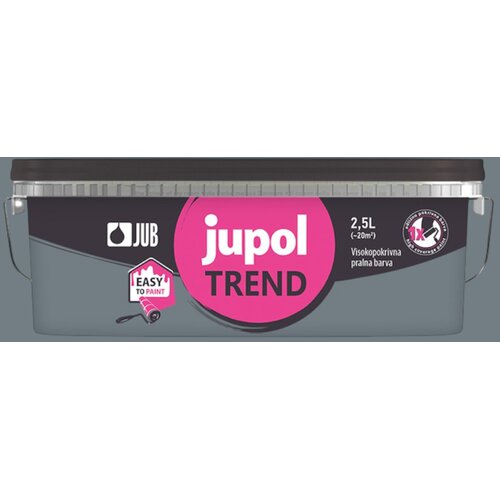 Jub Stenska barva Jupol Trend (2,5 l, Graphite 471) Slike