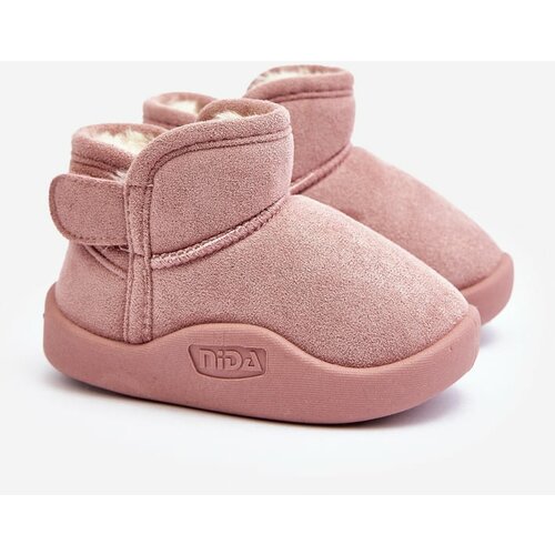 Kesi Pink Benigna children's snow boots lined with fur Cene