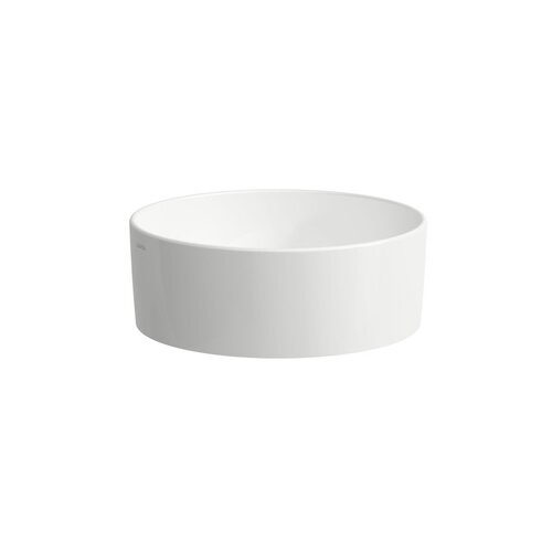 Laufen 8.1294.2.000.112.1 savoy white umivaonik (lavabo) 42x42x15 nadgradni ovalni bez preliva Slike