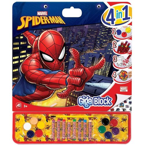 As Company kreativni blok za bojenje spiderman 4u1 Cene