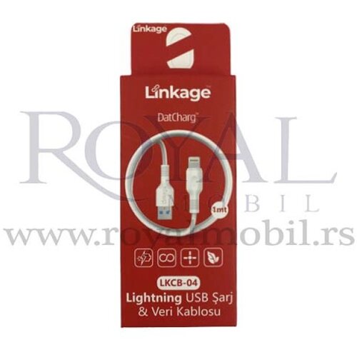  usb kabal linkage LKCB-04 lightning 1m bela 1A Cene