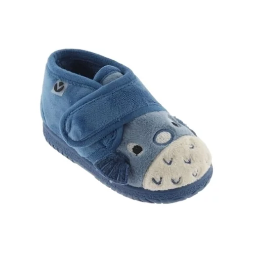 Victoria Nogavice za dojenčke Baby Shoes 05119 - Jeans Modra