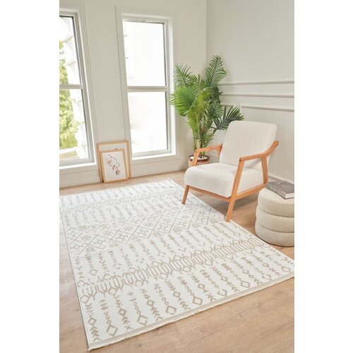 Conceptum Hypnose tepih moderno 3331, pravougaoni, 80x150 cm, krem-bež Cene