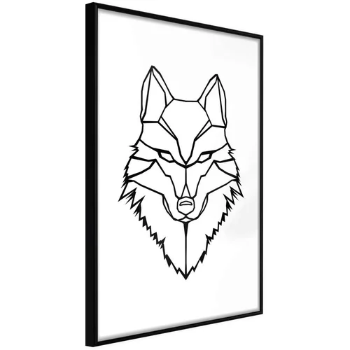  Poster - Wolf Look 20x30