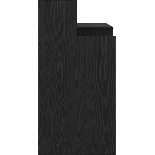  Stol S LED lampica Crni hrast 97 x 45 x 90 cm Konstruirano drvo Slike