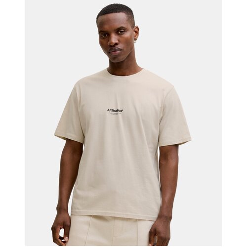 Jack &amp;amp; Jones Majice s kratkimi rokavi 12278787 SOHO Bež Slike