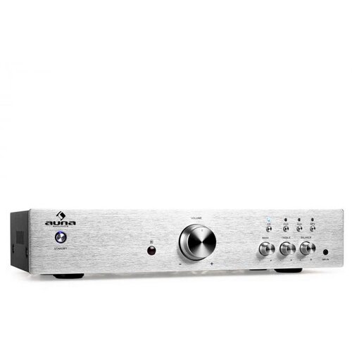 Auna hi-fi pojačalo AV2-CD508, stereo, od nehrđajućeg čelika Slike
