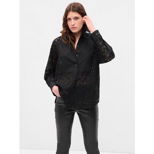 GAP Oversize Lace Shirt - Women's Cene
