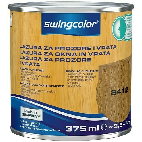 SWINGCOLOR Lazura za okna in vrata (Tik, 375 ml) Cene