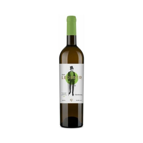 Vinoprodukt Čoka lederer chardonay belo vino 750ml staklo Slike