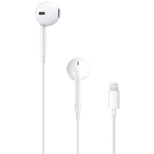 Apple slušalke EarPods, priključek Lightning, bele Cene