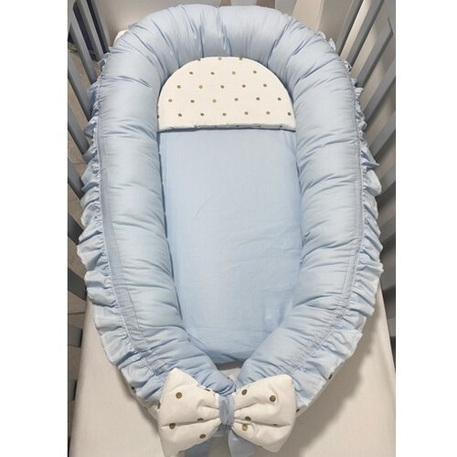 Zoreti_Kids gnezdo za bebe plavo Cene
