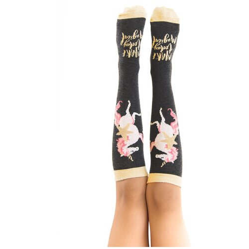 Mushi Socks - Gray - With Slogan Cijene
