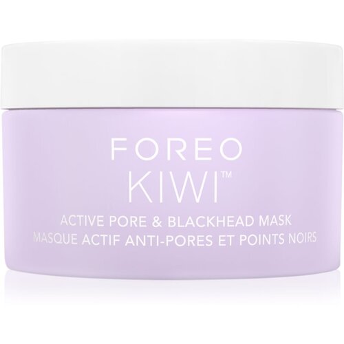 Foreo KIWI&amp;trade; Active Pore &amp;amp; Blackhead Mask maska za či&amp;scaron;čenje por proti črnim pikicam 100 g Slike