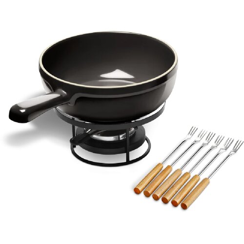 Emile henry Set Za Fondi 2.4l Black Cene