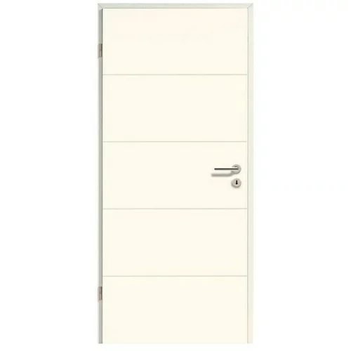 WESTAG & GETALIT notranja sobna vrata getadoor aperto straight line GA24 (750 x 2000 mm, bela, leva, brez kljuke in podboja)
